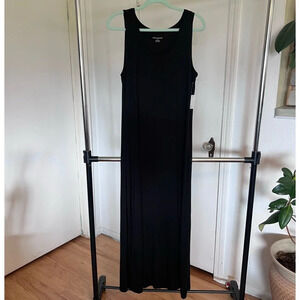 Amazon Essentials Basic All Occasion Black Dress. Size M. NWT